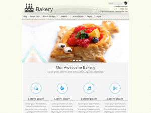 Bakery -  WordPress Theme for Bakeries, Food Bloggers, Coffee Shops and Cupcakes