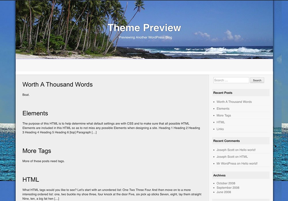 Travel Guide wordpress template its a free to use and download